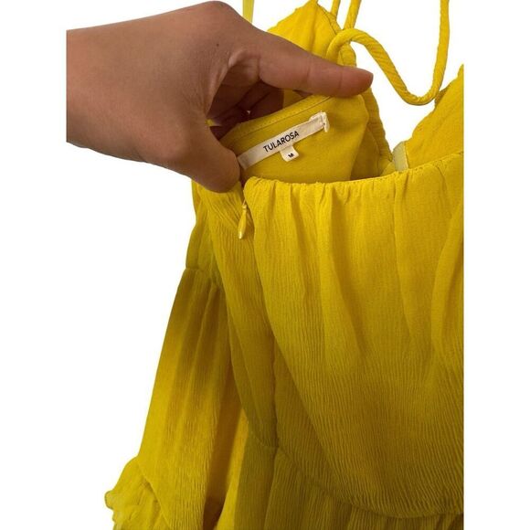 Revolve Tularosa Tinsley Dress in Vibrant Yellow - Size M - Picture 5 of 9
